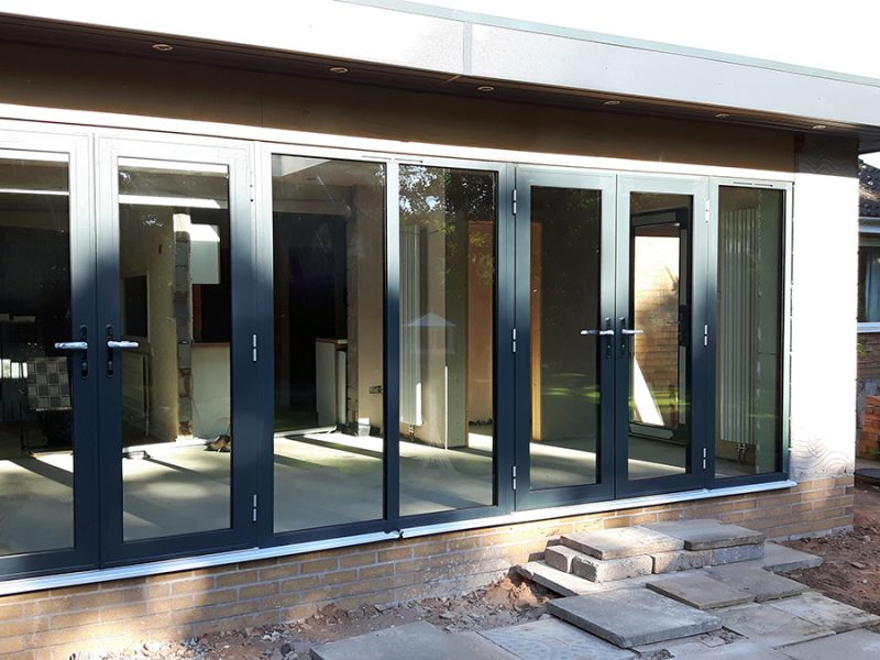 french aluminium door Drakes Broughton