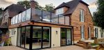 Glass balustrades in Drakes Broughton
